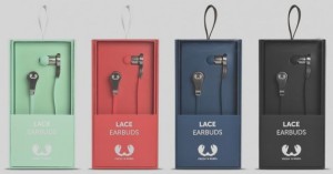 ECOUTEURS FILAIRE TYPE JACK FRESH'N REBEL LACE EARBUDS BLEU