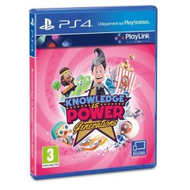 JEU PS4 KNOWLEDGE IS POWER GENERATIONS