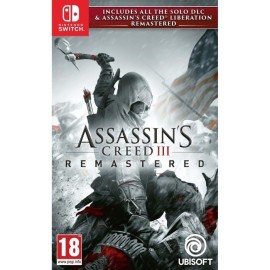 JEU SWITCH ASSASSIN'S CREED III : REMASTERED