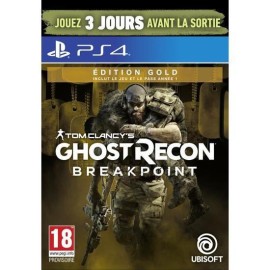 JEU PS4 GHOST RECON BREAKPOINT EDITION GOLD