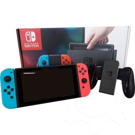 CONSOLE NINTENDO SWITCH V2 32GO 2 JOYCONS + STATION D'ACCUEIL