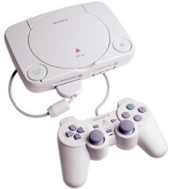CONSOLE SONY PS ONE AVEC MANETTE