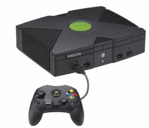 CONSOLE MICROSOFT XBOX 1ERE GENERATION 256MO AVEC MANETTE