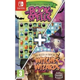 JEU SWITCH SECRETS OF MAGIC DOUBLE PACK (1+2) THE BOOK OF SPELLS + WITCHES AND WIZARDS