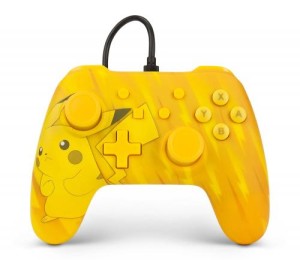 SWITCH MANETTE FIL PIKACHU RED POWER A 299115