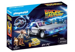 FIGURINES GOODIES  BACK TO THE FUTURE - DELOREAN 'PLAYMOBIL