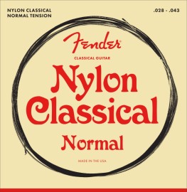CORDES GUITARE CLASSIQUE FENDER CLASSICAL/NYLON GUITAR STRINGS