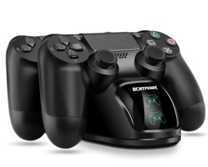 DOCK CHARGEUR 2 MANETTES PS4 ECHTPOWER DUAL CHARGING DOCK