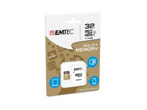 MICROSDHC 8GB EMTEC EMTEC JG13329