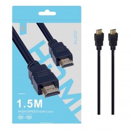 CABLE HDMI 1.5M 1.4 ONE + 801144
