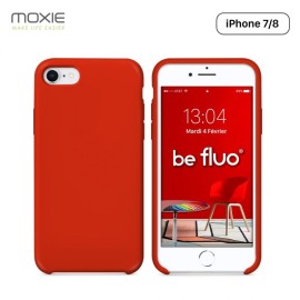 COQUE IPHONE 7/8 ROUGE MOXIE BEFLUOIP7RED