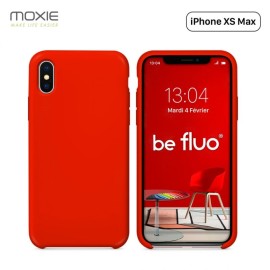 COQUE IPHONE XS MAX ROUGE MOXIE BEFLUOIPXSMAXRED