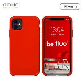 COQUE IPHONE 11 ROUGE MOXIE BEFLUOIP11RED