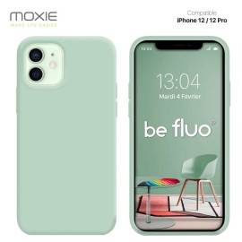 COQUE IPHONE 12/12 PRO MENTHE MOXIE BEFLUOIP12MINT