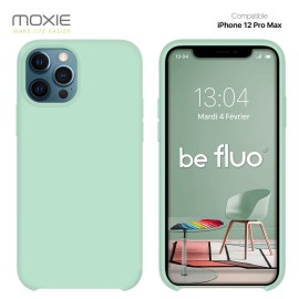 COQUE IPHONE 12 PRO MAX MENTHE MOXIE BEFLUOIP12PMAXMINT