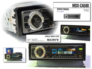 AUTO RADIO LECTEUR MINI DISK SONY MDX-CA580