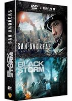 DVD ACTION SAN ANDREAS + BLACK STORM - DVD