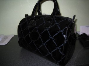 Achat SAC A MAIN LONGCHAMP CUIR VERNIS NOIR d occasion Cash express