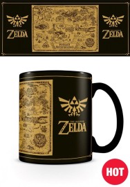 MUG THERMO-REACTIF PYRAMID THE LEGEND OF ZELDA MAP SILHOUETTE