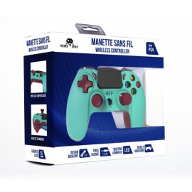 MANETTE PS4 SS FIL TURQUOI FREAKS AND GEEKS 140064G