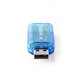 CARTE SON 3D USB2.0 NEDIS USCR10051BU
