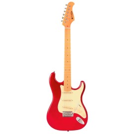 GUITARE ELECTRIQUE PRODIPE ST80MA CANDY RED