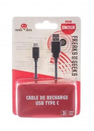 CABLE DE CHARGE SWITCH 3M FREAKS AND GEEKS 299019