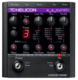 PEDALE EFFETS TC HELICON VOICETONE SYNTH
