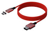 MAGNETIC CABLE KONIX 3M RED PS5