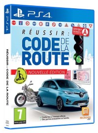 JEU PS4 REUSSIR : CODE DE LA ROUTE NOUVELLE EDITION
