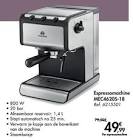 MACHINE A CAFE MANDINE MEC4620S