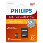 CARTE MICRO SD PHILIPS UHS-I CARD 32GB