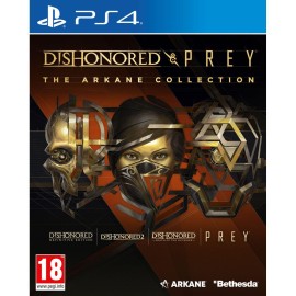 JEU PS4 DISHONORED AND PREY THE ARKANE COLLECTION