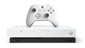 CONSOLE MICROSOFT XBOX ONE X EDITION HYPERSPACE 1TO AVEC MANETTE