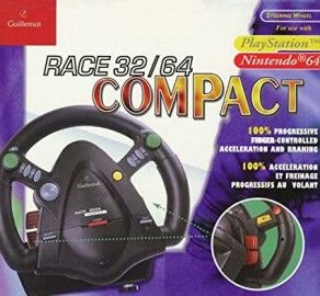 VOLANT PS1/N64 GUILLEMOT RACE 32/64 COMPACT