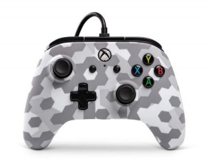 MANETTE FILAIRE POWER A XBOX CAMO ROUGE