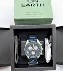 MONTRE A QUARTZ SWATCH X OMEGA SO33G100 MOONSWATCH MISSION TO EARTH GRISE