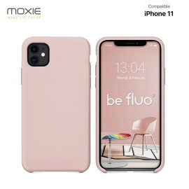 COQUE IPHONE 11 - ROSE SABLE MOXIE BEFLUOIP11PINKSAND