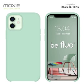 COQUE IPHONE 12/12 PRO - MENTHE MOXIE BEFLUOIP12PRMINT