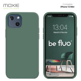 COQUE IPHONE 13 MINI - PIN VERT MOXIE BEFLUOIP13MIPINVER