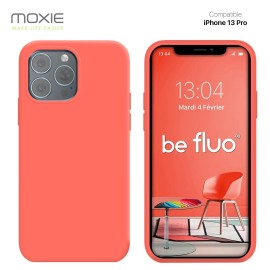 COQUE IPHONE 13 PRO - ROSE MOXIE BEFLUOIP13PRPINK