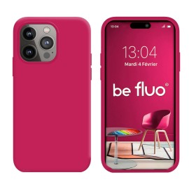 COQUE IPHONE 14 PRO MAX FRAMBOIS MOXIE BEFLUOIP14PMRASPBE