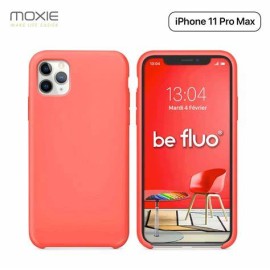 COQUE IPHONE 11 PRO FRAMBOISE MOXIE BEFLUOIP11PRO
