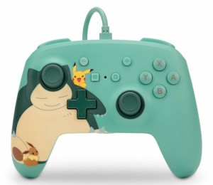 MANETTE SWITCH FILAIRE POWER A POKEMON - SNORLAX & FRIENDS