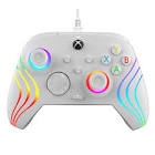 MANETTE XBOX FILAIRE PDP AFTERGLOW WAVE WHITE