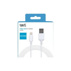 CABLE CHARGE IPHONE 5 BLANC 1 UNDER CONTROL 5163