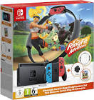 CONSOLE NINTENDO SWITCH + RING FIT ADVENTURE 32GO