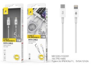 CABLE TYPE C VERS LIGHTNING IP12  803216