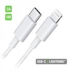 CABLE BLISTER USB-C/LIGHTNING 1M WAVE CABWCTPC/IP6WH