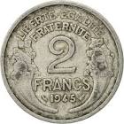 PIECE 2 FRANCS 1945 ARGENT 2.18